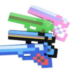 minecraft pixel art guns
